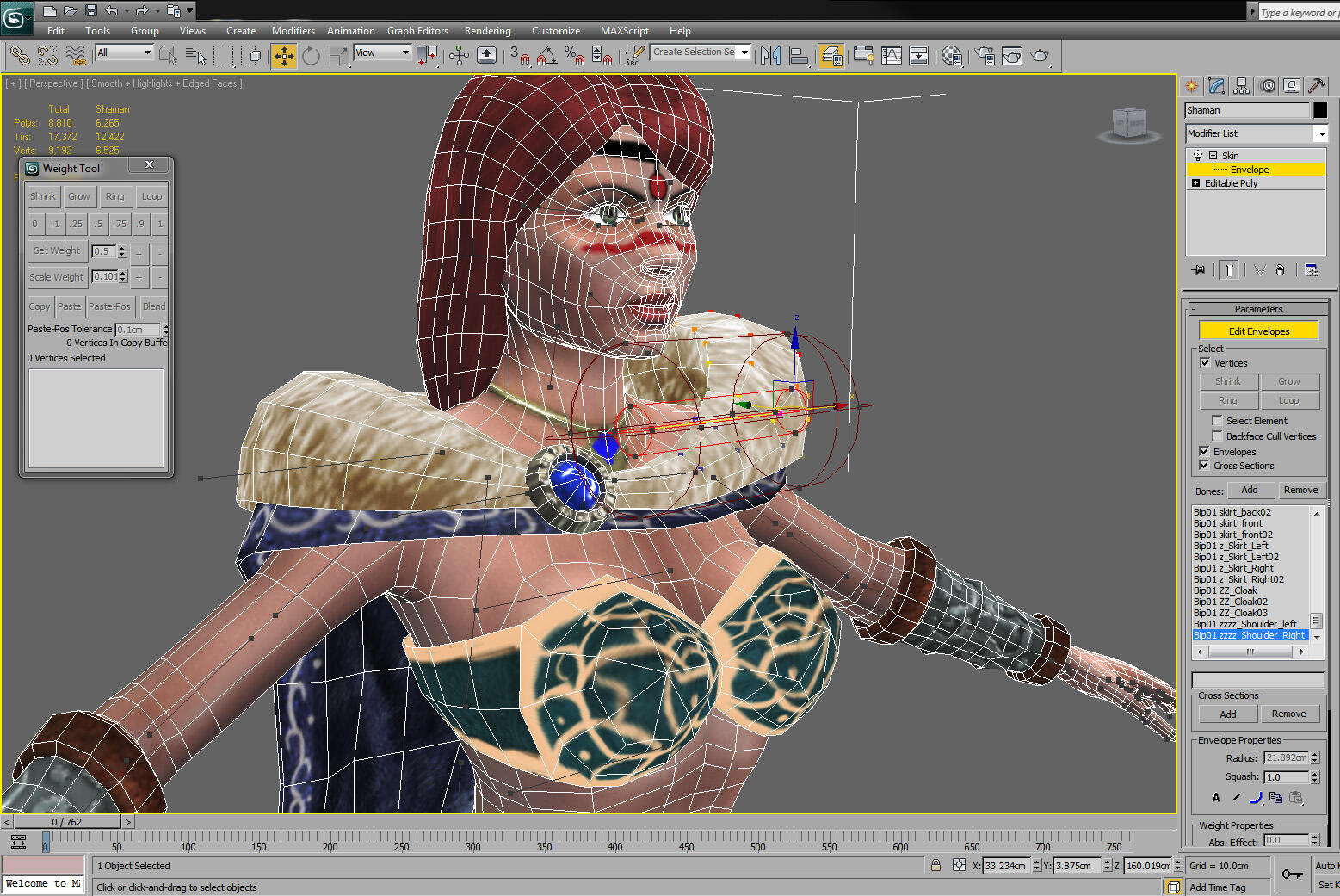 Shaman Created in 3D Max